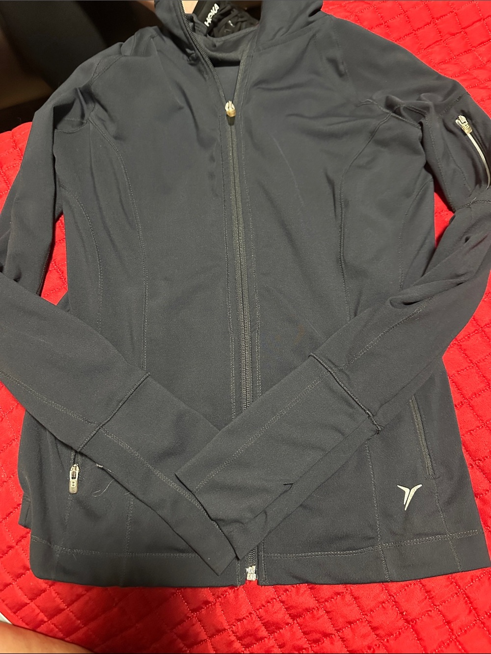 TYR Women's Navy Full-Zip Utility Jacket